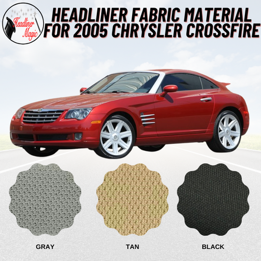 Chrysker Crossfire Headliner replacement by Headliner Magic