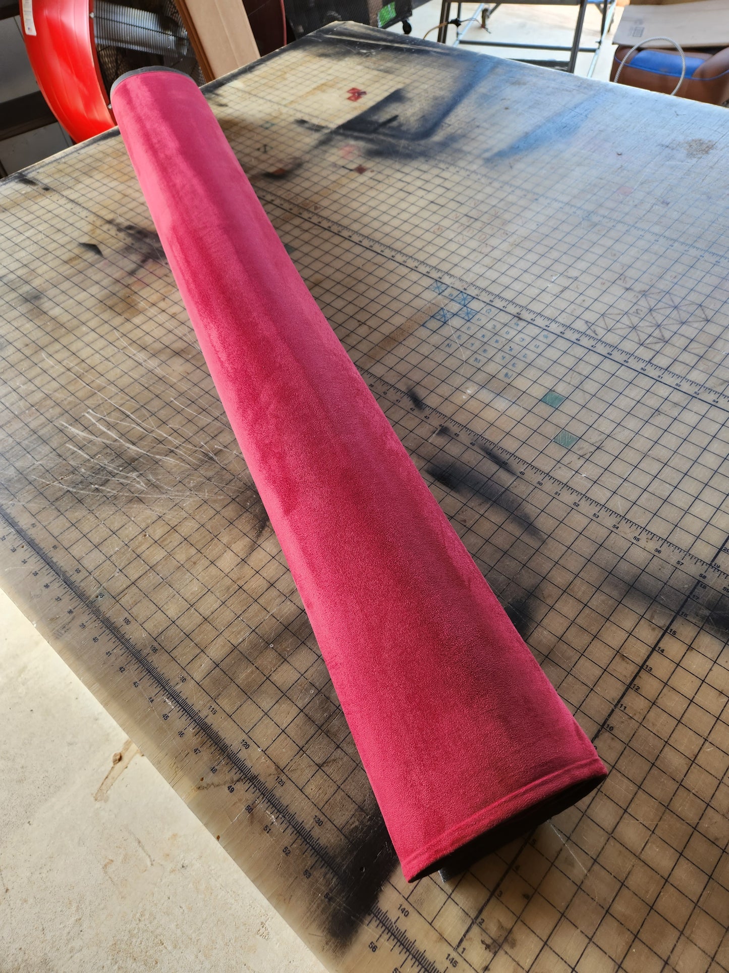 Tejido de gamuza elástica para revestimiento de techo de camionetas con cabina doble o cuádruple