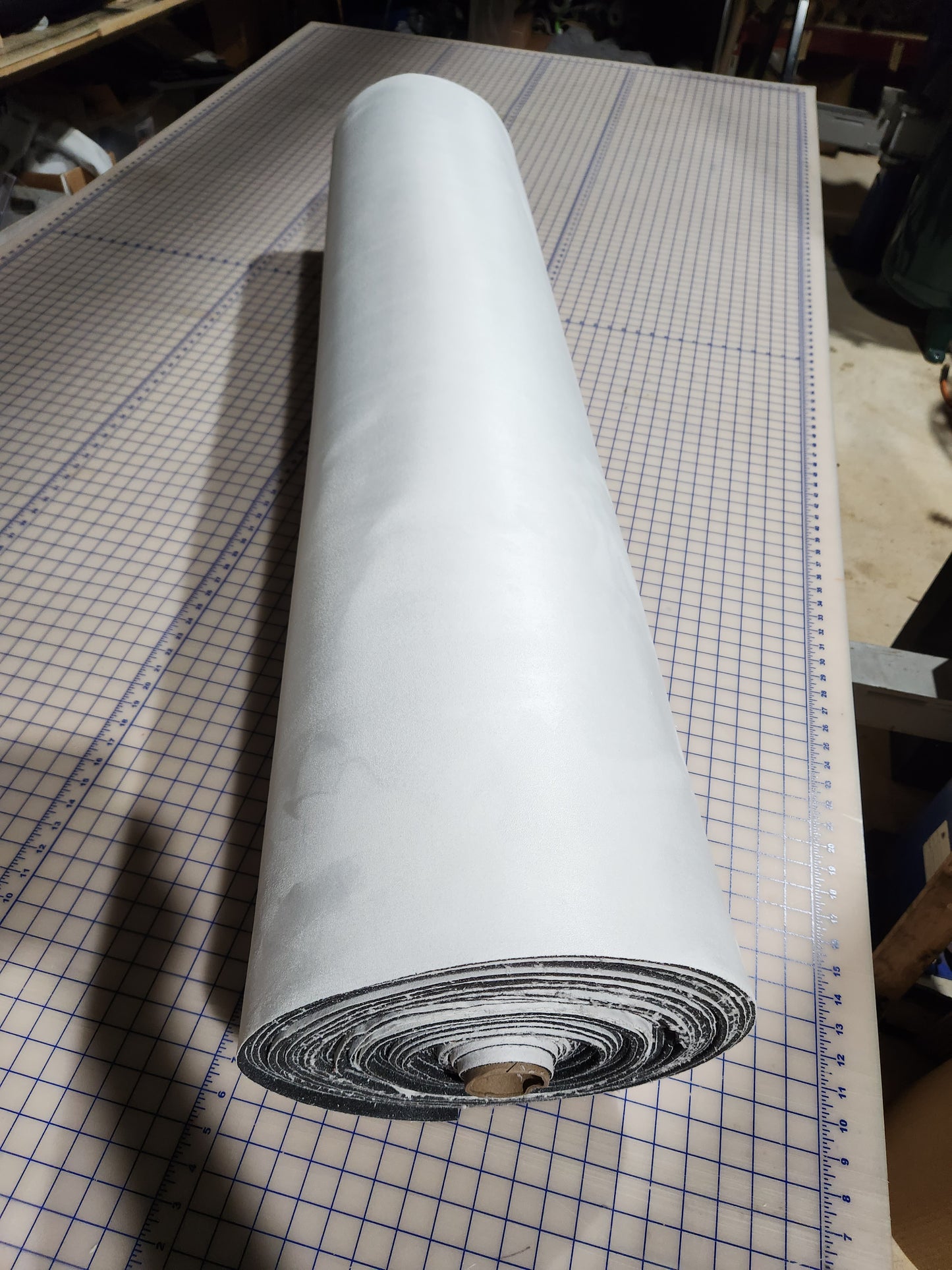 Revestimiento de gamuza elástica para el techo del Ford Crown Victoria