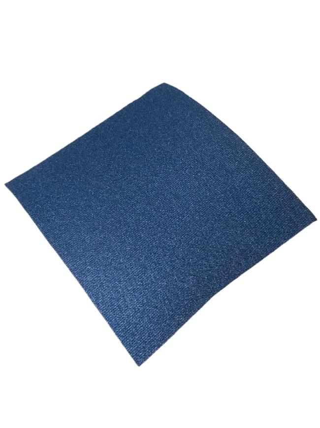 2092 Navy Blue Swatch Sample Headliner Magic Brand 3/16" Foam Backing