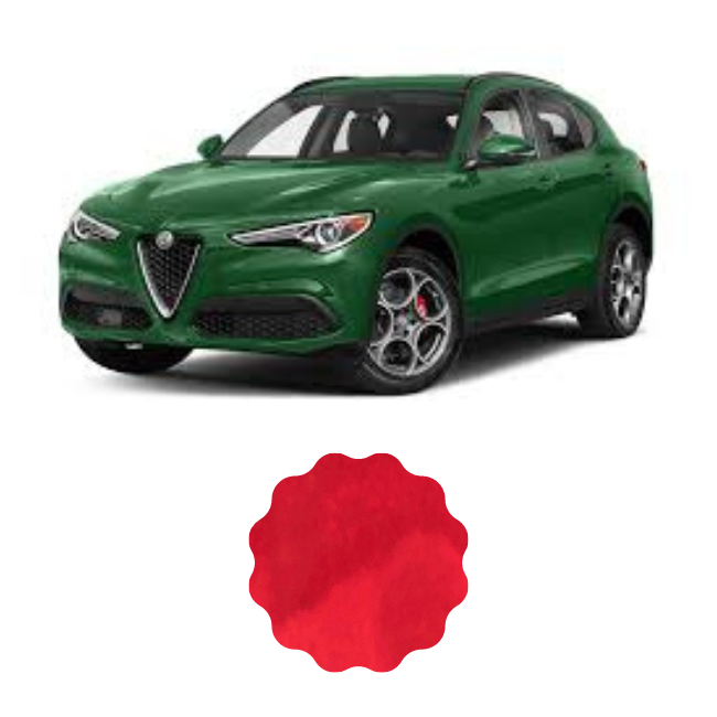 Revestimiento de techo de gamuza elástica compatible con Alfa Romeo Stelvio