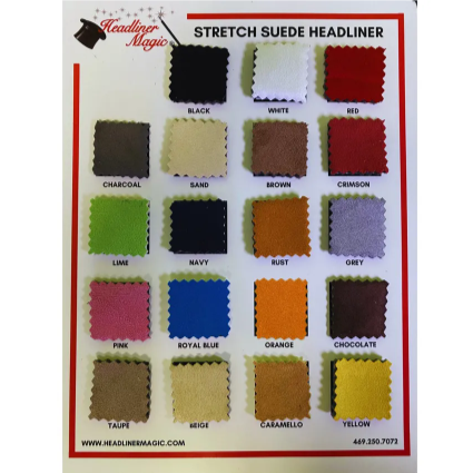 American Flag Headliner Ceiling Repair Fabric Material Kit for Crew / Quad Cab Trucks - Headliner Magic American Flag, Flag Headliner