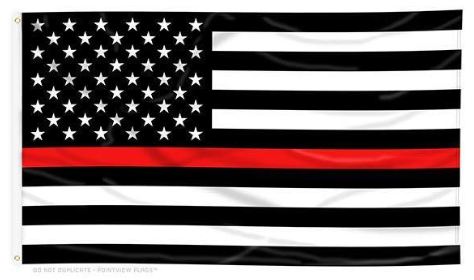 Kit de revestimiento de techo con bandera estadounidense de gamuza de bombero que cae para camionetas con cabina doble o cuádruple