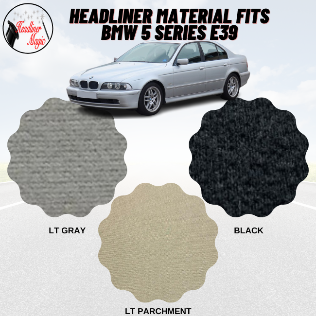 Headliner Material Fits BMW 5 SERIES E39 1997-2003
