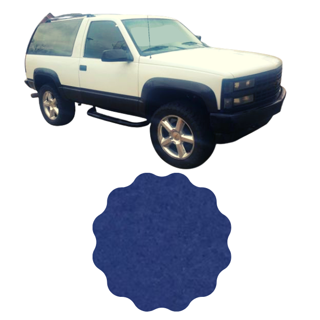 Material de tela para reparar el techo del techo de la Chevy K1500 Blazer en tamaño completo