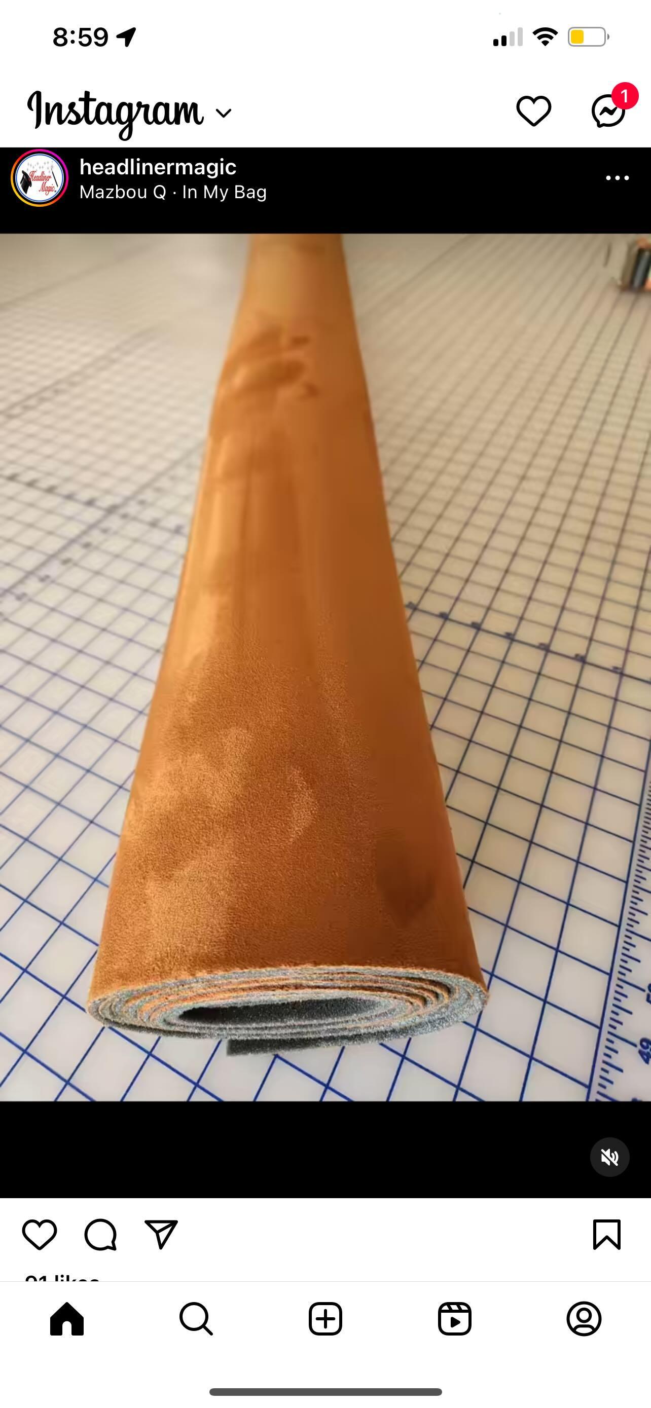 Gamuza elástica de 2,5 yardas con respaldo de espuma