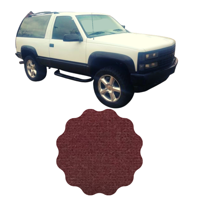 Material de tela para reparar el techo del techo de la Chevy K1500 Blazer en tamaño completo