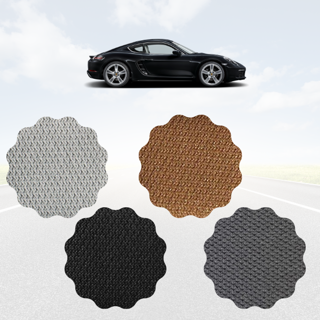 Material para el techo del PORSCHE CAYMAN