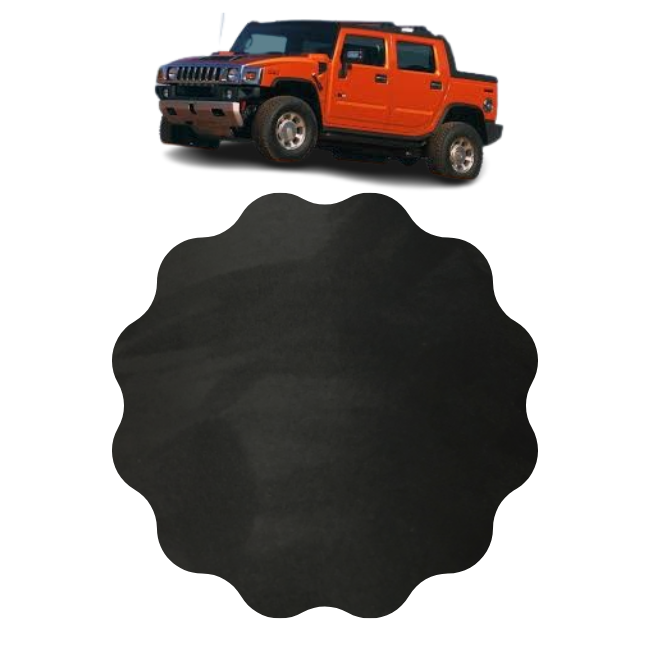 Material de tela de gamuza para el techo del Hummer H2