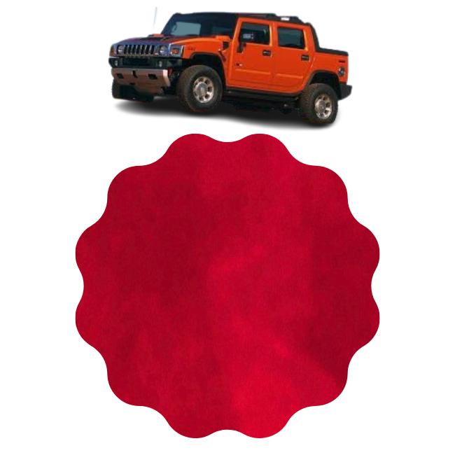 Material de tela de gamuza para el techo del Hummer H2