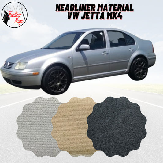 Headliner Fabric Material Fits VW Jetta MK4 Headliner Magic