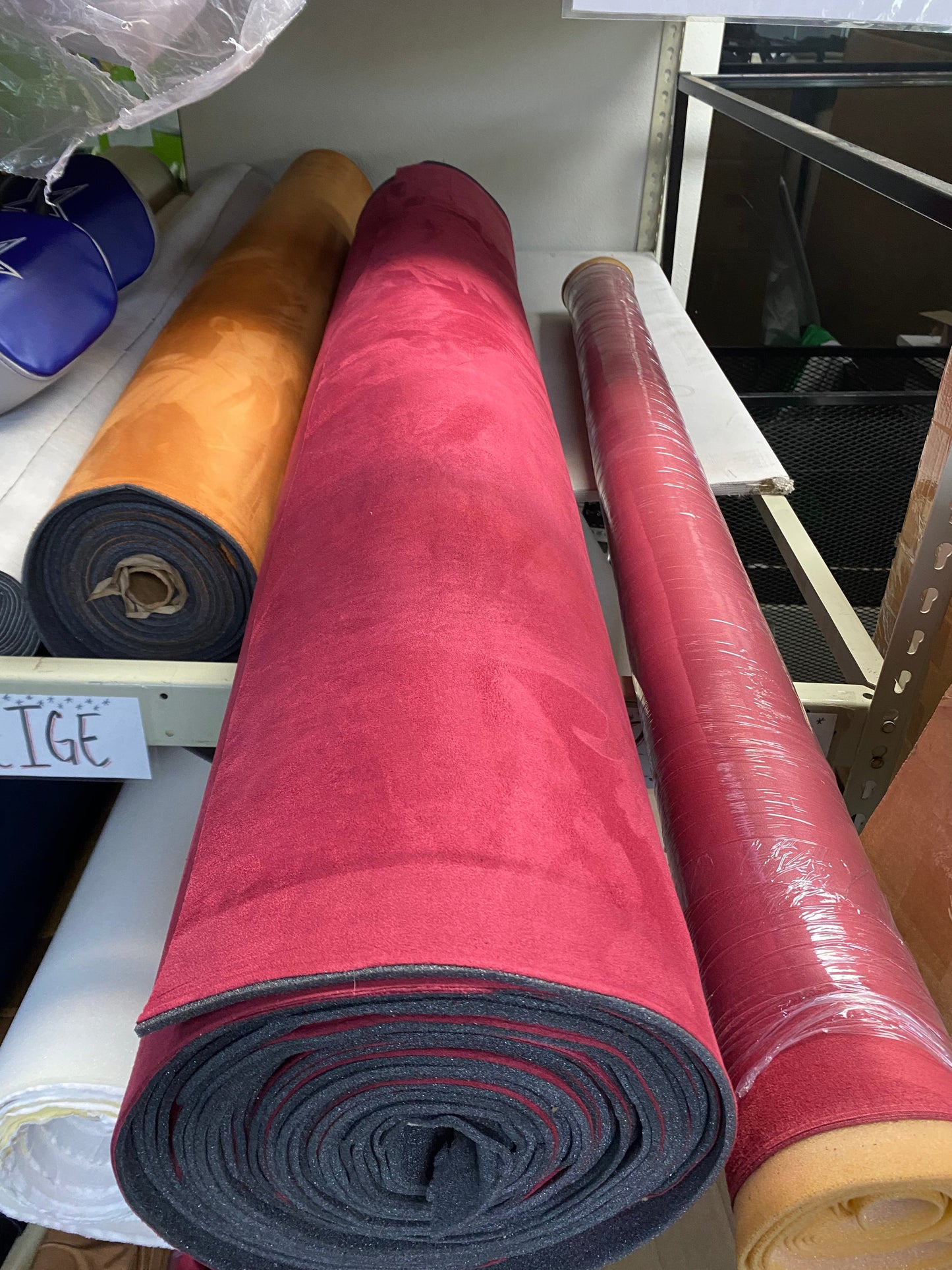 72" x 60" Stretch Suede Headliner Foam Backing