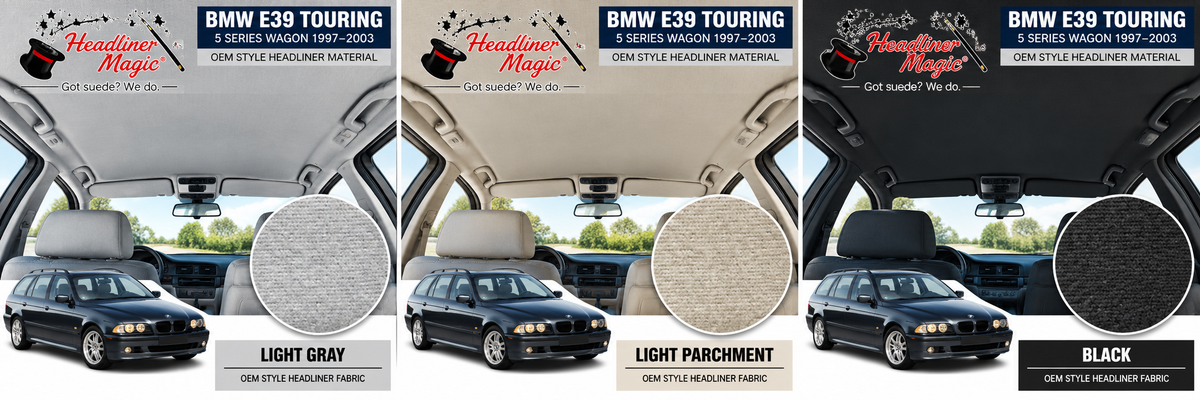 BMW 5 Series E39 Touring Wagon Headliner Material 1997-2003