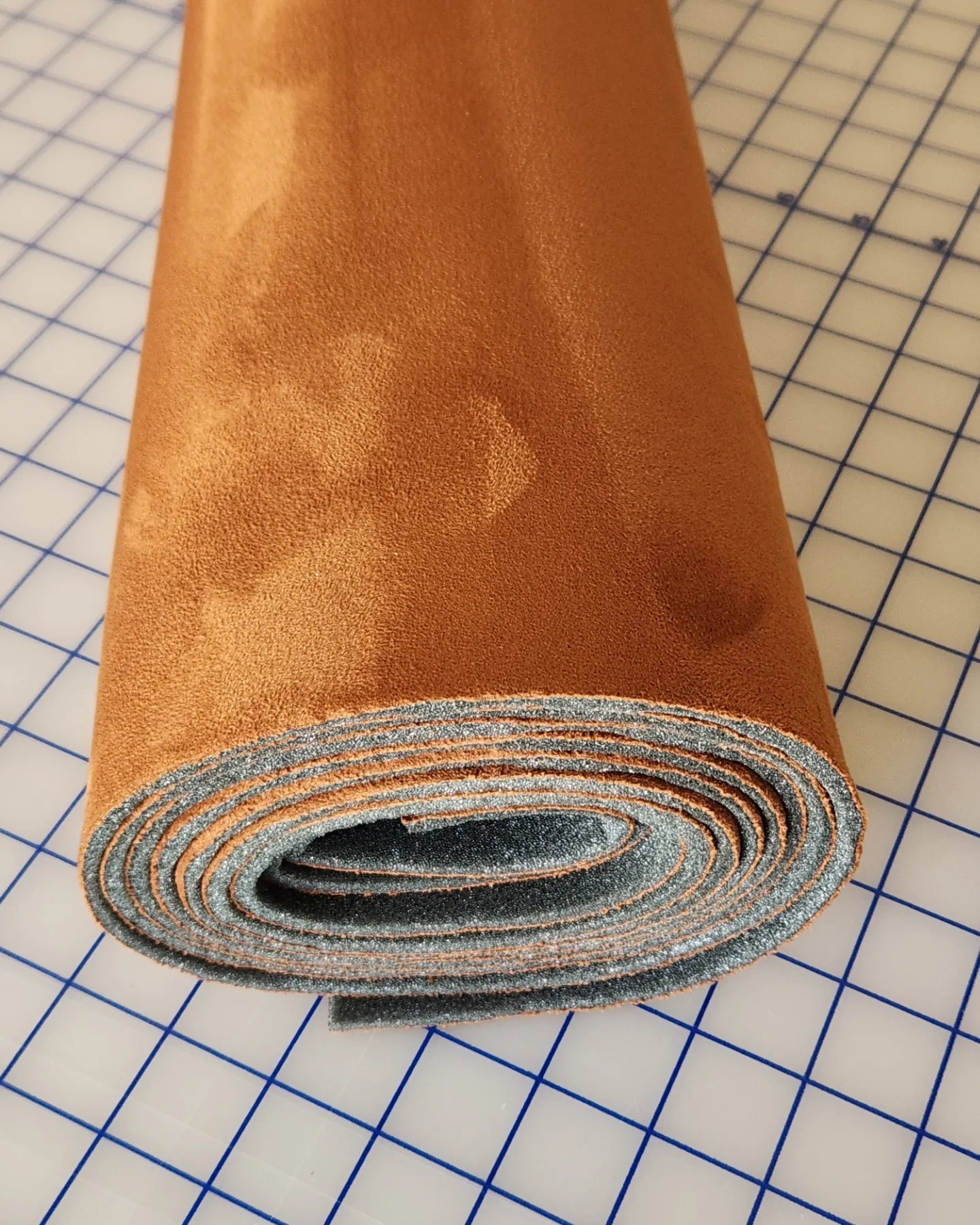 90" x 60" Stretch Suede With Foam Backing (90" Long x 60" Wide)