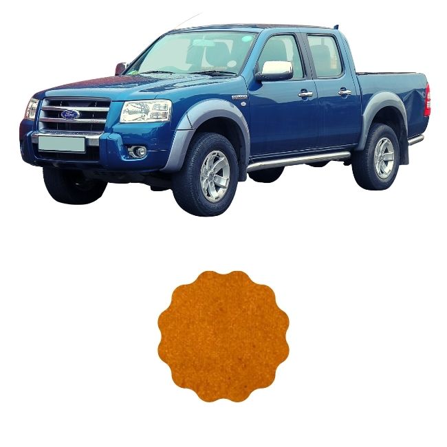 Material de tela para reparar el techo del techo con gamuza para camionetas Ford Ranger PK