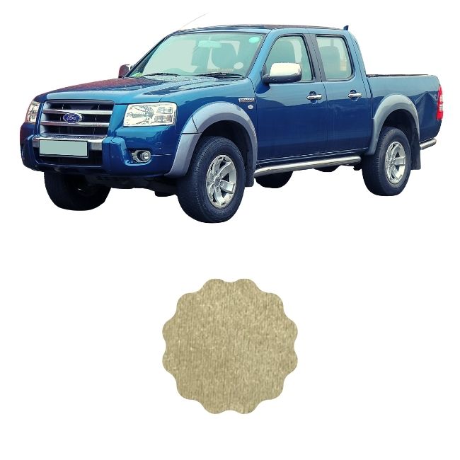 Material de tela para reparar el techo del techo con gamuza para camionetas Ford Ranger PK