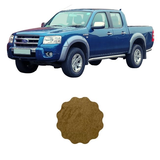 Material de tela para reparar el techo del techo con gamuza para camionetas Ford Ranger PK