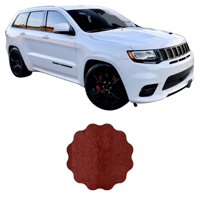 5 yardas de gamuza elástica con respaldo de espuma para Jeep Cherokee SRT