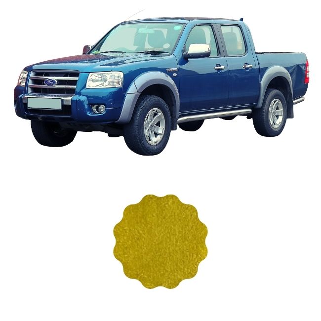 Material de tela para reparar el techo del techo con gamuza para camionetas Ford Ranger PK