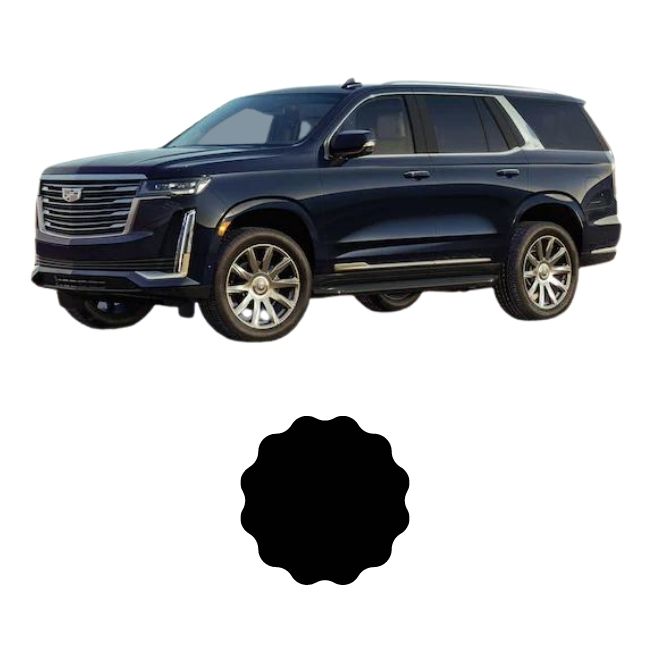 Revestimiento de gamuza para techo de Escalade: compatible con Cadillac Escalade