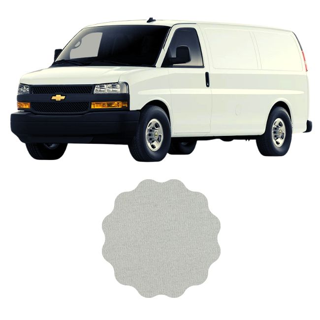 Material de tela para reparar el techo del techo que se adapta a la furgoneta de carga Chevy Express