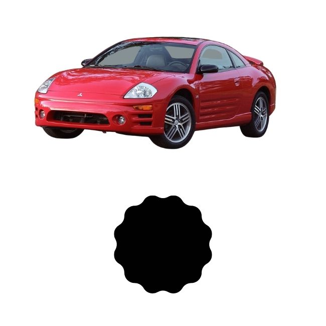 Material de tela de gamuza elástica para reparación de techo de Mitsubishi Eclipse