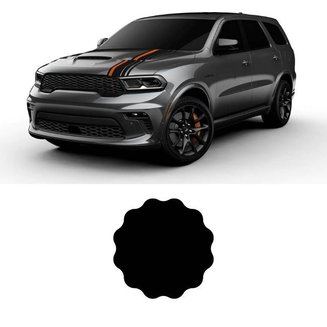 Material de tela para reparación de techo de gamuza elástica para Dodge Durango