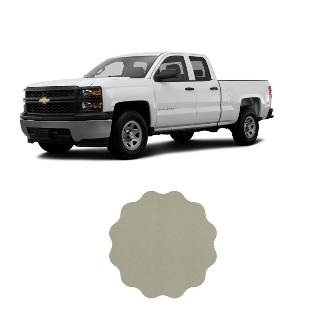 Material de tela para revestimiento de techo de camionetas Chevy Silverado Crew Cab 2500 y HD de 2000 a 2014