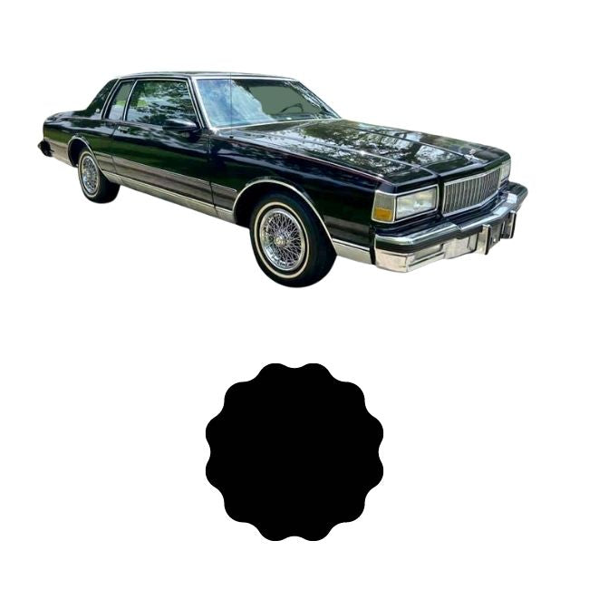 Revestimiento de gamuza para techo de Chevy Caprice Coupe y Sedán 1979-1989