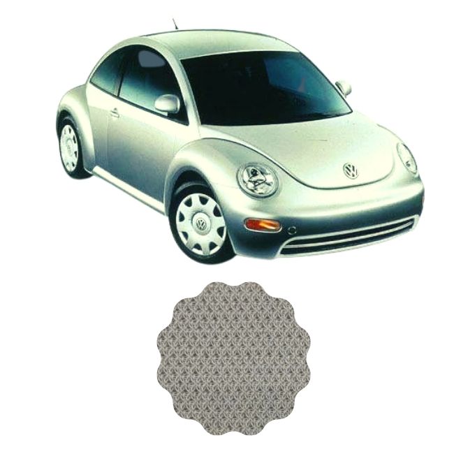 Material de tela para reparar el techo del techo de los modelos VW Beetle Hatchback de 1998 a 2002