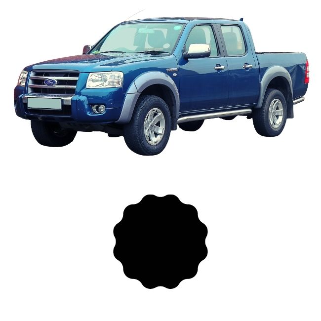 Material de tela para reparar el techo del techo con gamuza para camionetas Ford Ranger PK