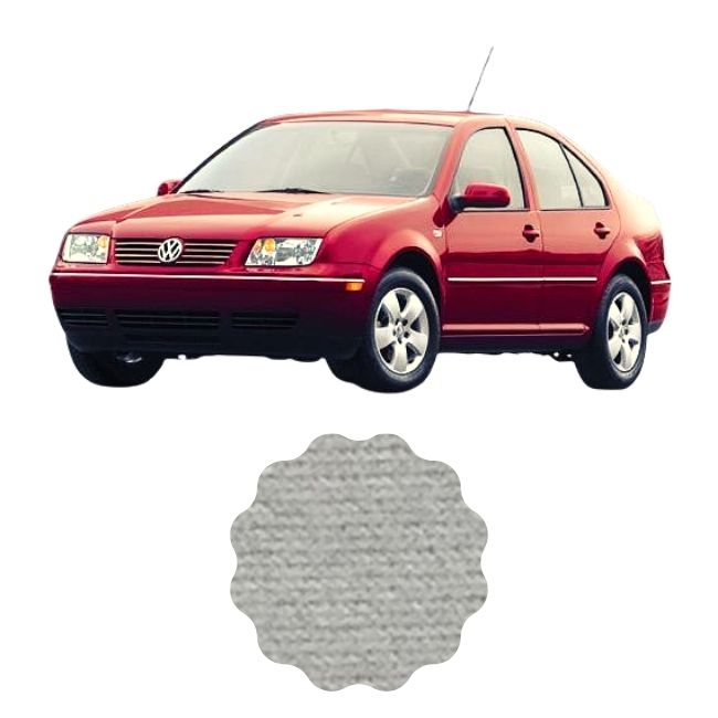Material de tela para reparación de techo de automóvil compatible con VW JETTA hasta 2005