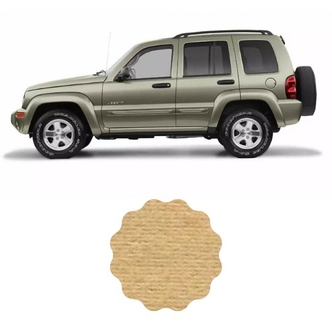 Material de tela para tapizado de techo para JEEP LIBERTY OLDER - 2007