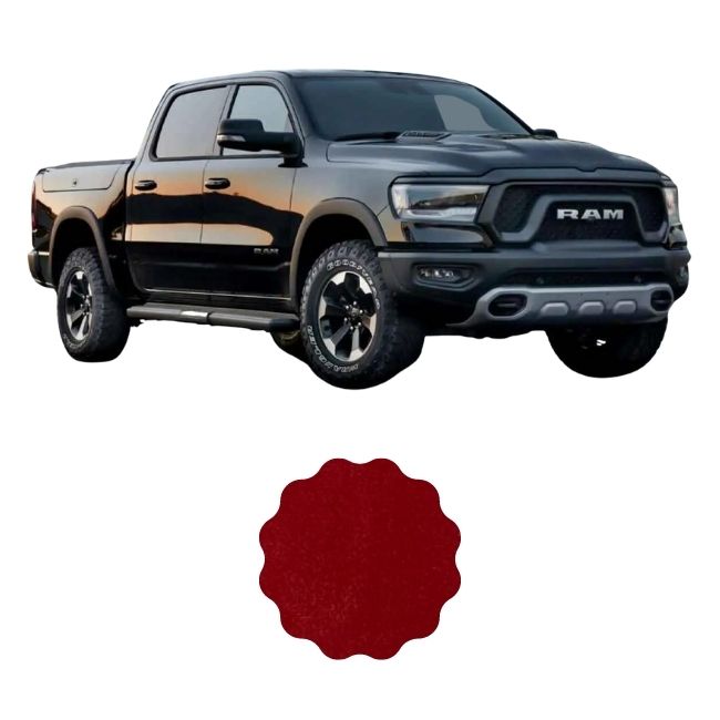 Material de revestimiento de gamuza elástica para camionetas Dodge Ram