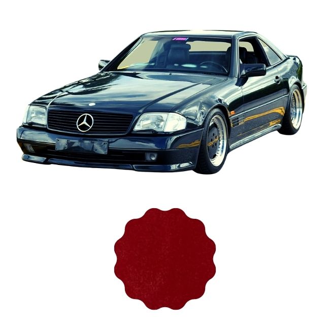 Material de gamuza para el tapizado del techo del Mercedes-Benz 500SL