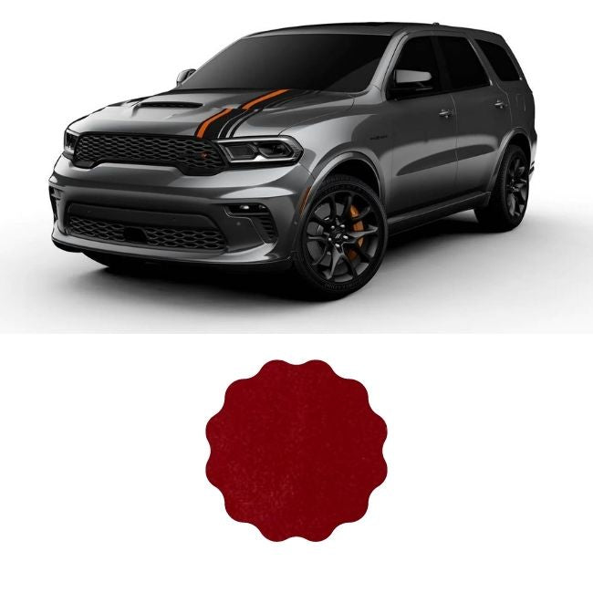 Material de tela para reparación de techo de gamuza elástica para Dodge Durango