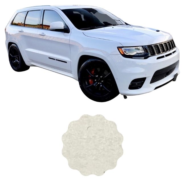 5 yardas de gamuza elástica con respaldo de espuma para Jeep Cherokee SRT