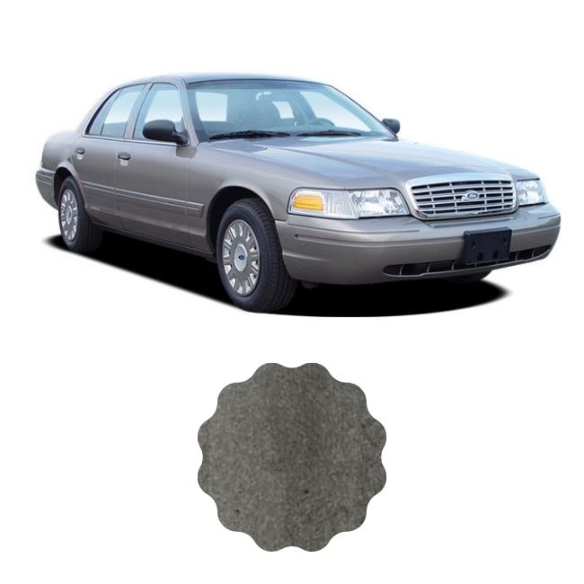 Revestimiento de gamuza elástica para el techo del Ford Crown Victoria
