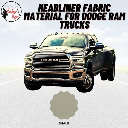 Material de tela para tapizado de techo de camionetas Dodge Ram