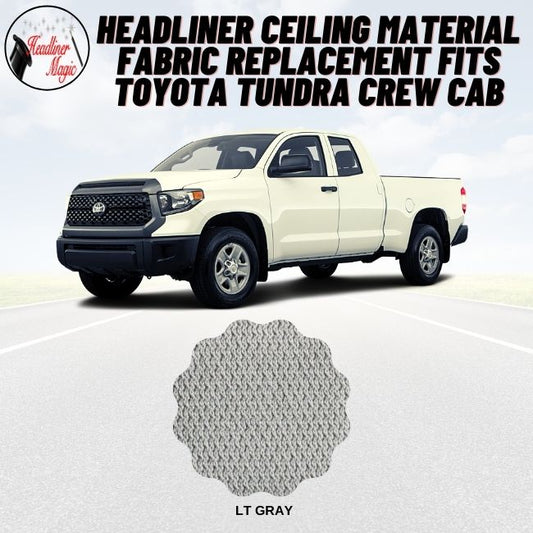 Reemplazo de tela para el techo del techo del Toyota Tundra Crew Cab