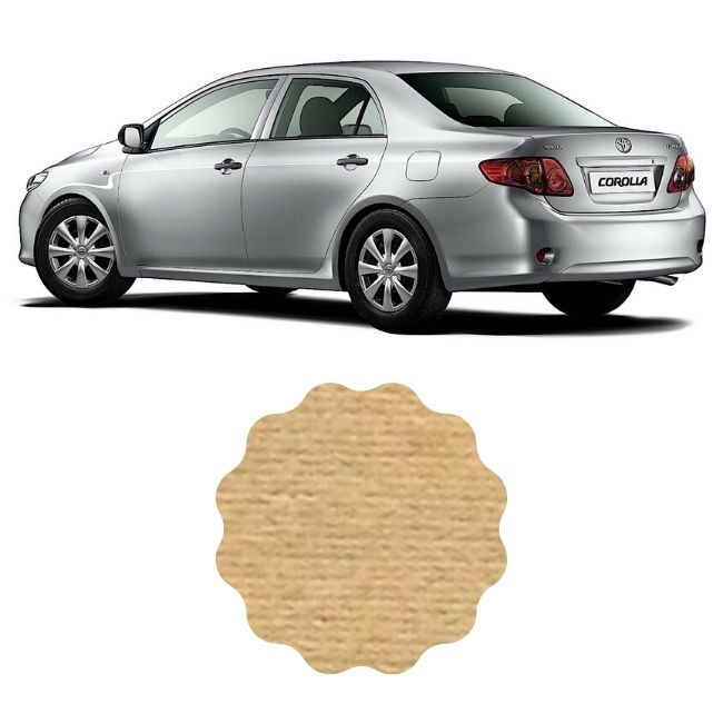 Reemplazo de tela para el techo del techo del automóvil Se adapta a modelos Toyota Corolla hasta 2008