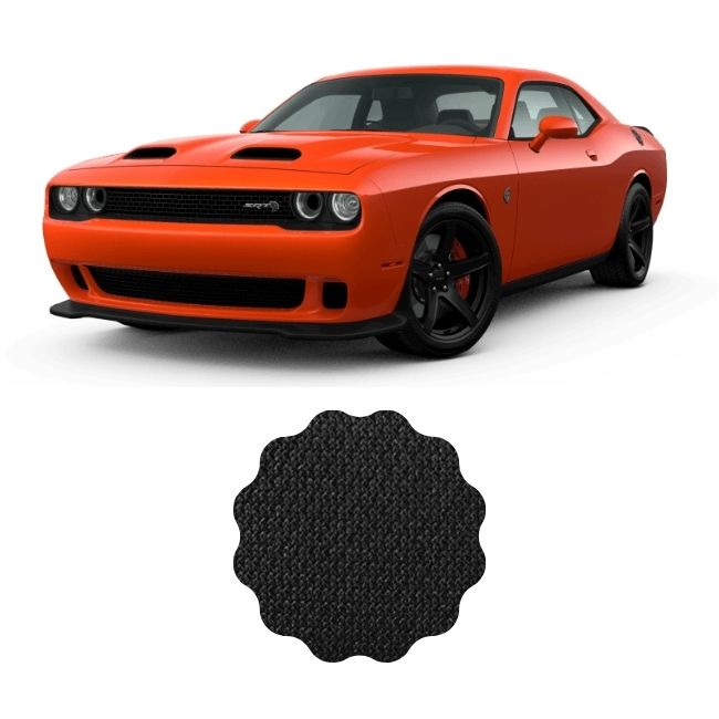 Material de tela para reparar el techo del Dodge Challenger