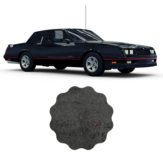 Headliner Ceiling Repair Fabric Material for Chevy Monte Carlo Charcoal