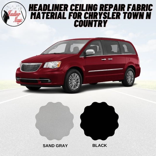 Headliner Ceiling Repair Fabric Material for Chrysler Town N Country