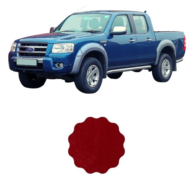 Material de tela para reparar el techo del techo con gamuza para camionetas Ford Ranger PK