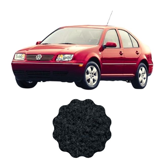 Material de tela para reparación de techo de automóvil compatible con VW JETTA hasta 2005