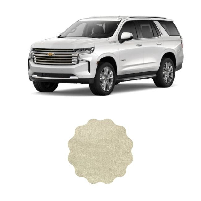 Material de revestimiento de techo de gamuza elástica compatible con Chevy Tahoe de 2 y 4 puertas