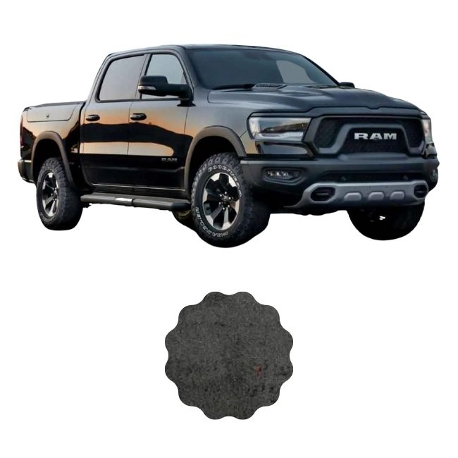 Material de revestimiento de gamuza elástica para camionetas Dodge Ram