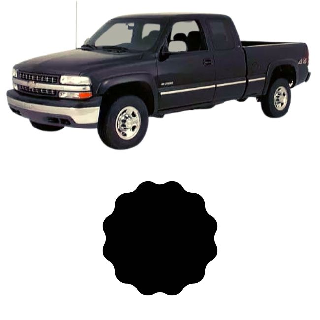 Material de tela para reparar el techo del techo de camionetas Chevy Silverado de 2000 a 2014