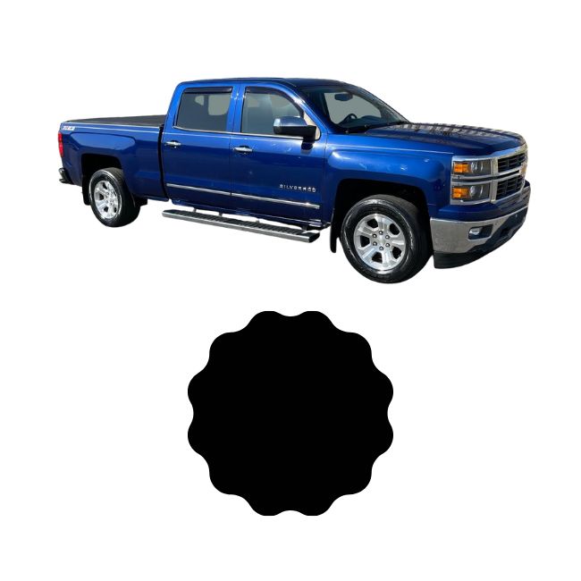 Material para el revestimiento del techo de la cabina de la camioneta Chevy Silverado 88-2014